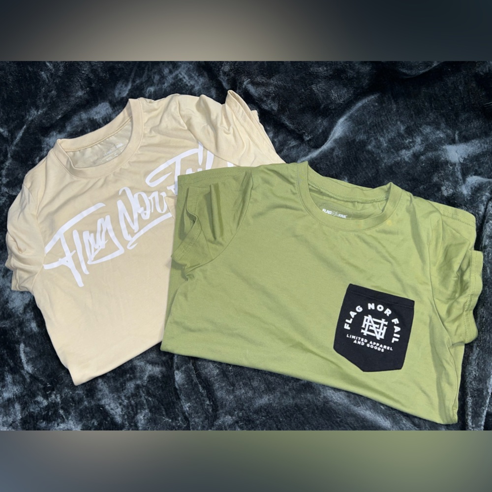 Flag nor Fail tee bundle